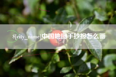 萍乡中国地图手抄报怎么画