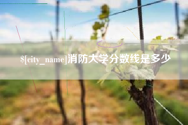 萍乡消防大学分数线是多少