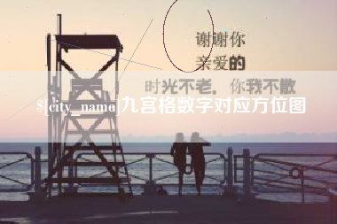 萍乡九宫格数字对应方位图