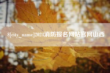 萍乡2024消防报名网站官网山西