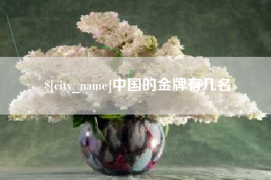 萍乡中国的金牌有几名