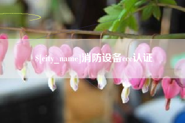 萍乡消防设备ccc认证