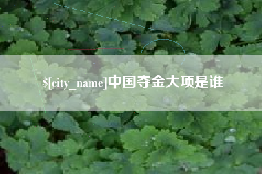 萍乡中国夺金大项是谁