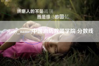 萍乡中国消防救援学院 分数线