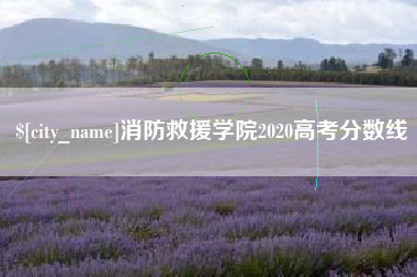 萍乡消防救援学院2020高考分数线