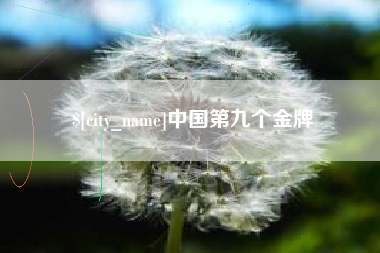 萍乡中国第九个金牌