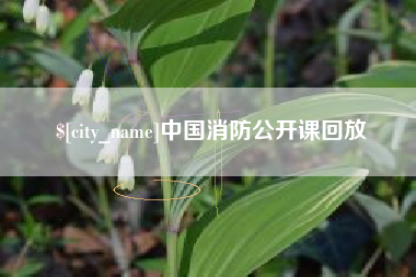 萍乡中国消防公开课回放
