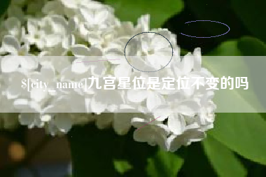 萍乡九宫星位是定位不变的吗