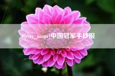 萍乡中国冠军手抄报