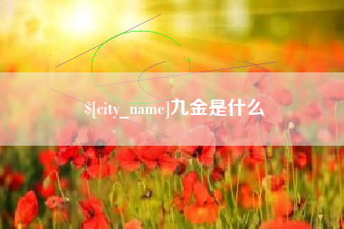 萍乡九金是什么