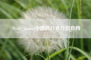 萍乡中国执行执行信息网