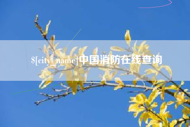 萍乡中国消防在线查询